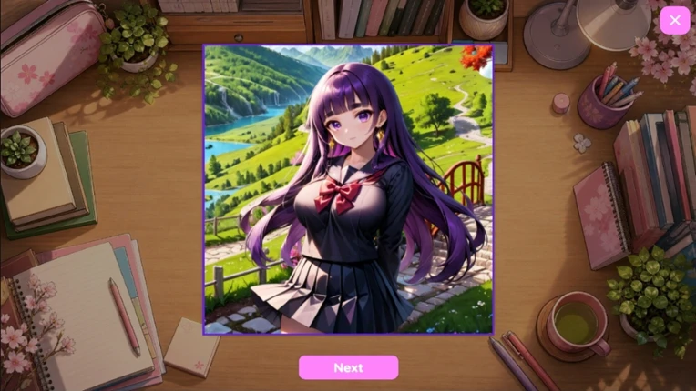 Hentai Puzzle: Midori screenshot