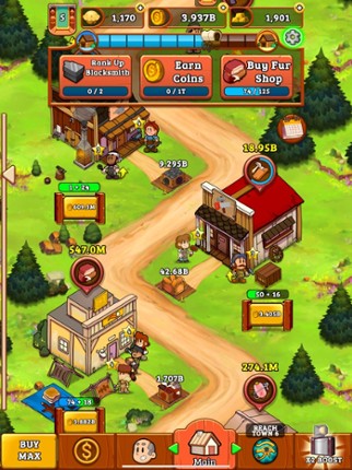 Idle Frontier: Western Tapper Image