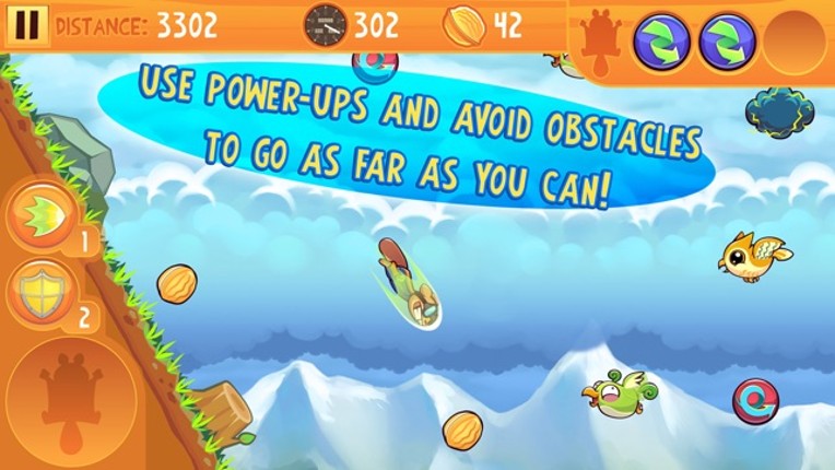 Kew Kew - The Crazy & Nuts Flying Squirrel Game screenshot
