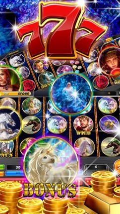 Lucky Unicorn Slots Enchanted Slot Machine Big Win screenshot