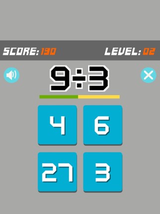 Math Snap Quiz Mental Counting screenshot