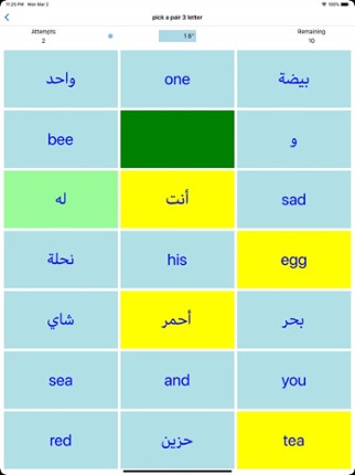 PickAPair Arabic - English Image