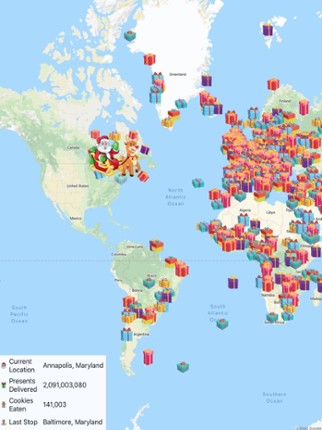 Santa Tracker Official Image