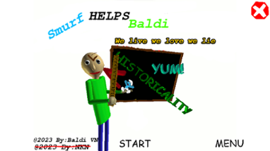 Smurf Helps Baldi Image