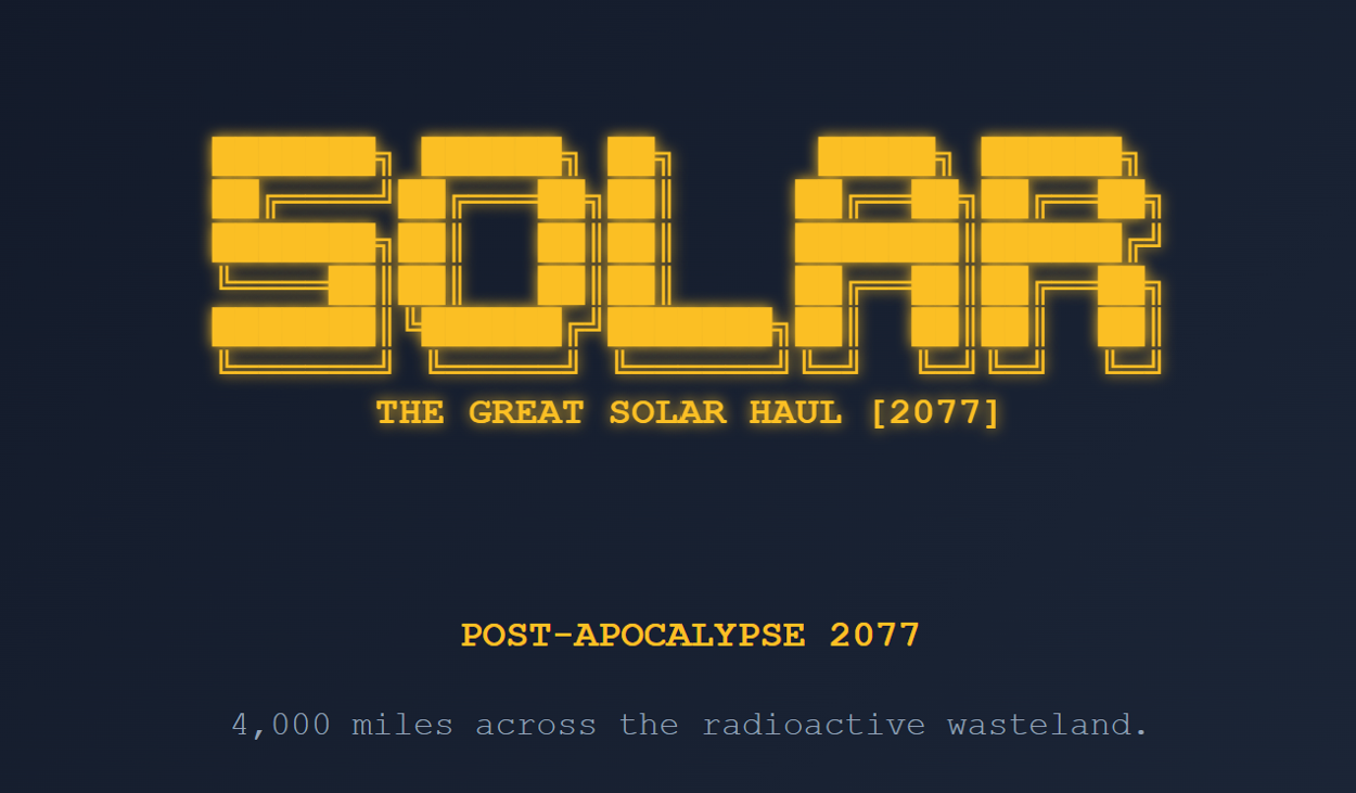 Games like The Great Solar Haul