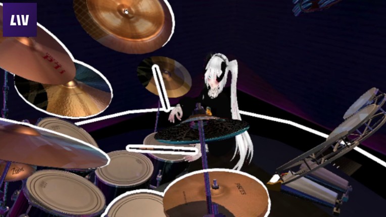 VR Drums Ultimate Streamer screenshot