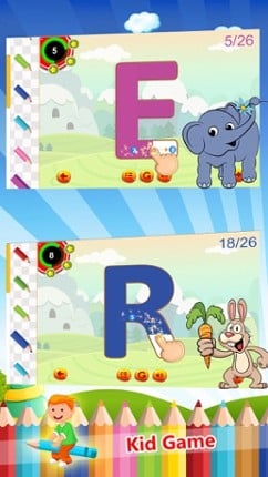 ABC Alphabet Learning and Handwriting Letters Game screenshot