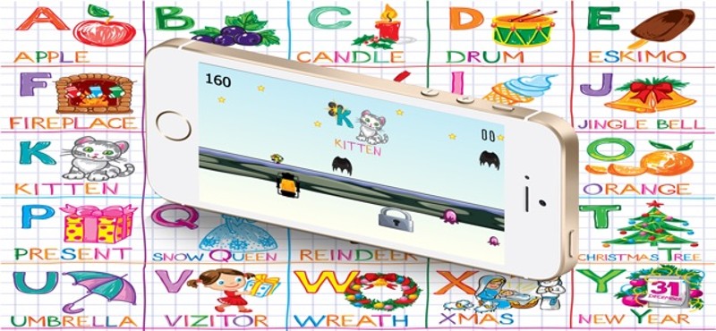 ABC Ninja Running and Reading Image