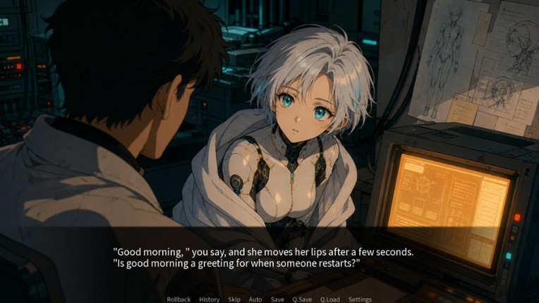 Android Who Dreams of Stars Image
