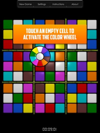 Color Sudoku screenshot
