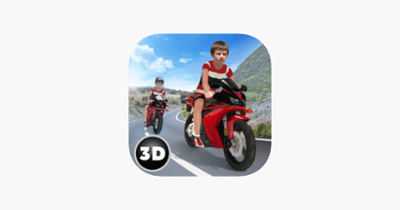 Crazy Kids Motorcycle Highway Race Image