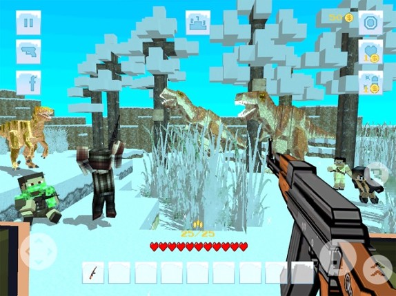 DinoSaur Ice Survival Craft screenshot