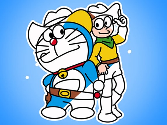 Doraemon Coloring Book Image