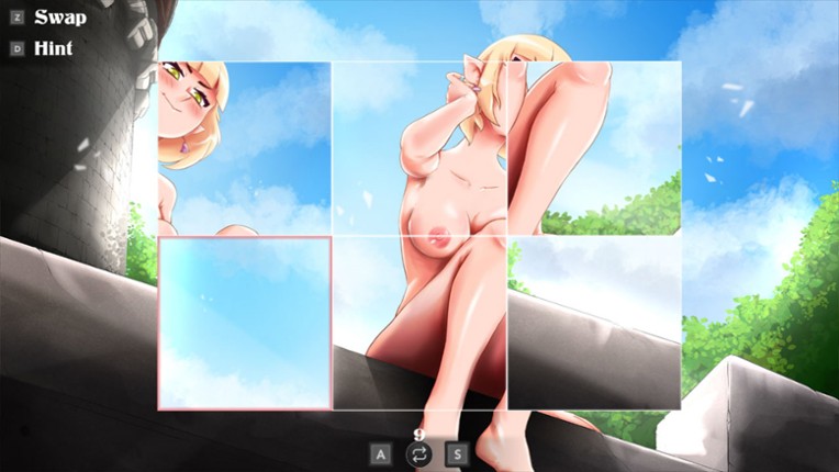Elves Fantasy Hentai Puzzle screenshot