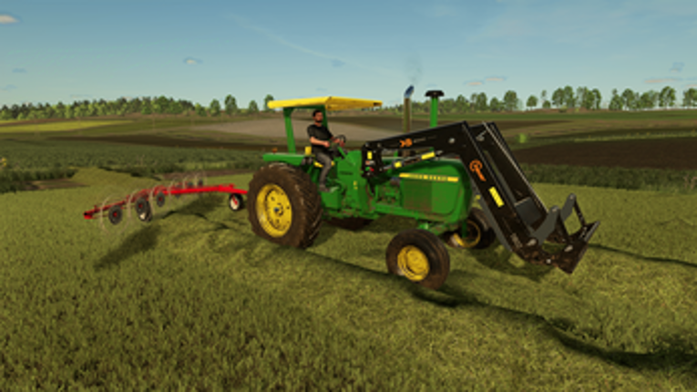 fs25 1978 6 wheel hay windrower Image