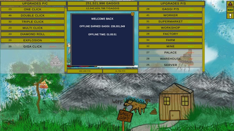 Gaggi Clicker screenshot