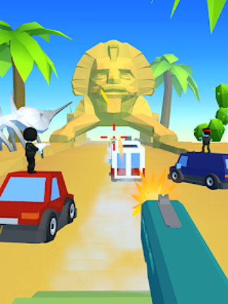 Car Race Shooter screenshot
