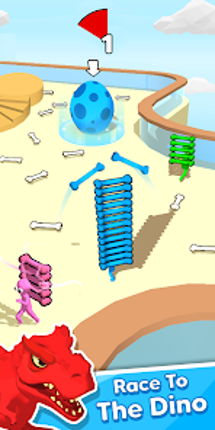 Dino Chaos: Crazy Race screenshot