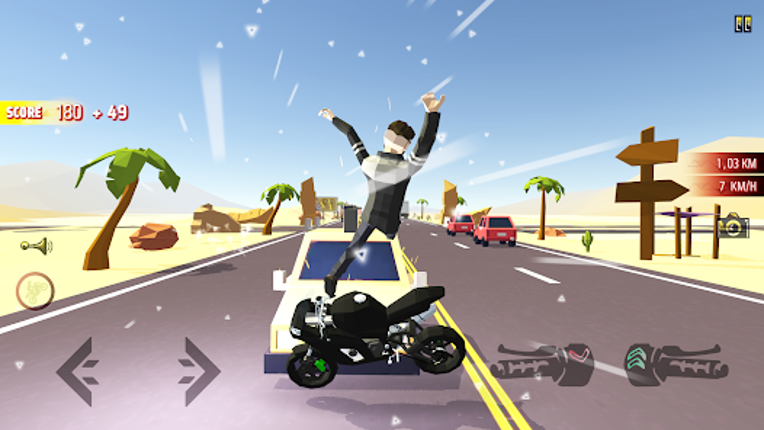 Moto Mad Racing: Bike Game screenshot