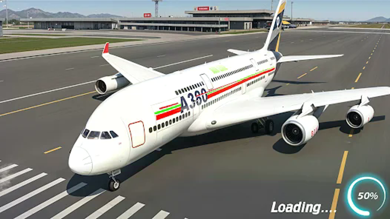 Flying Simulator Pilot Game 3D screenshot