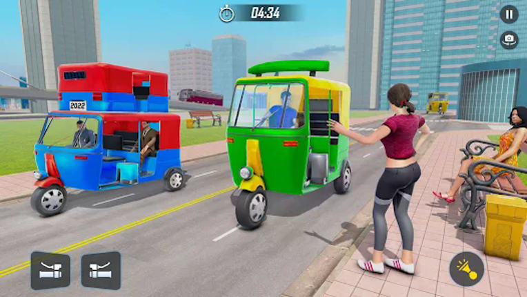 Tuk Tuk Rikshaw Auto Game Image