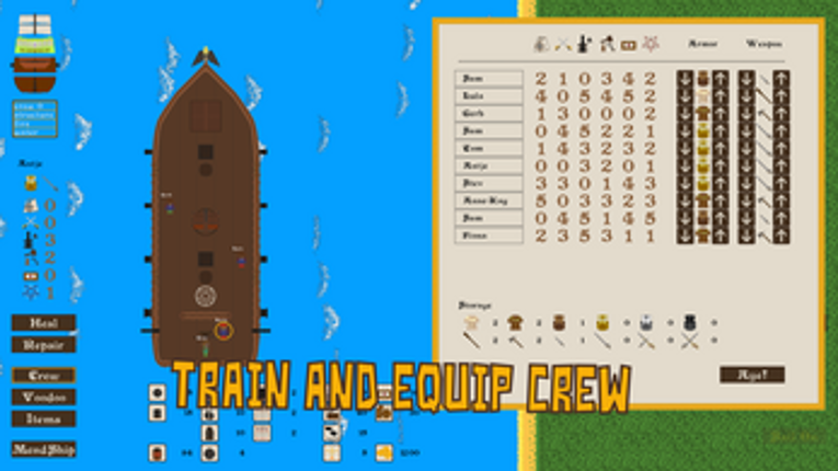 Pirates of the Stormy Sea Image