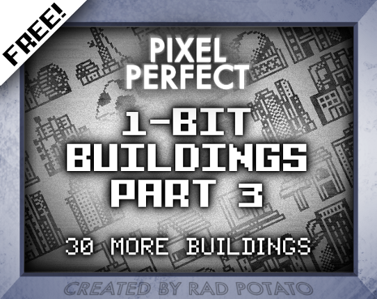 PIXEL PERFECT: 1-BIT BUIDLINGS PART 3 Image