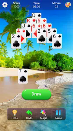 Pyramid Solitaire screenshot