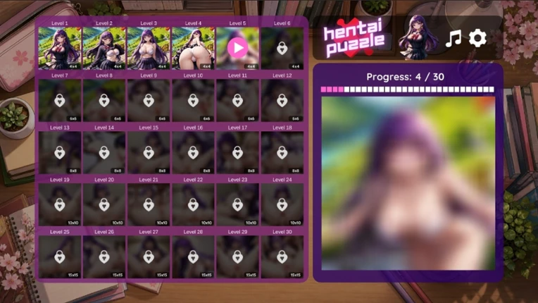 Hentai Puzzle: Midori Image