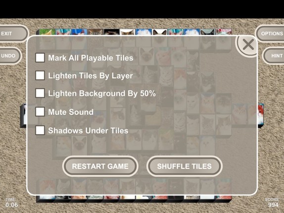 Kitty Cat Mah Jongg Solitaire Image