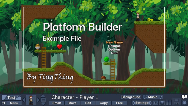Platform Builder screenshot