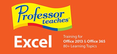 Professor Teaches® Excel 2013 & 365 Image