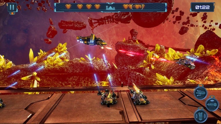 Red Siren: Space Defense screenshot