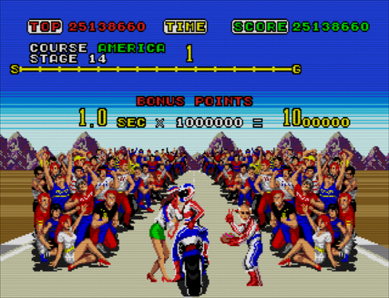 Super Hang-On screenshot