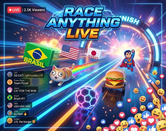 TikTok - Race Anything Live Image