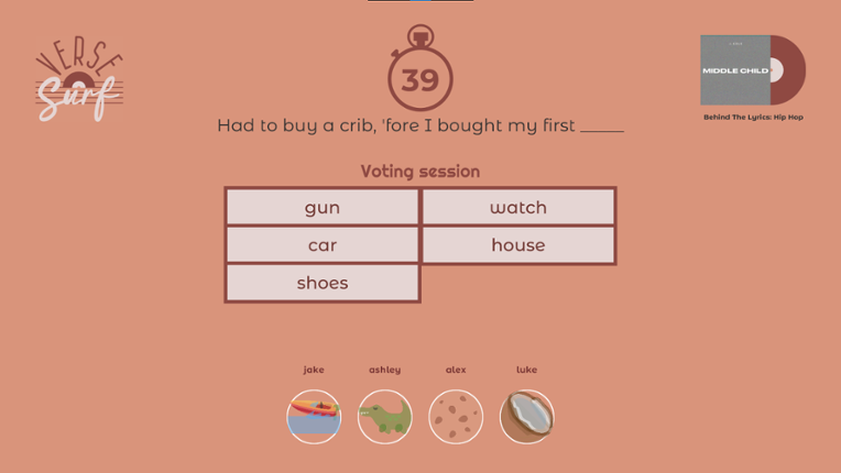 Verse Surf screenshot