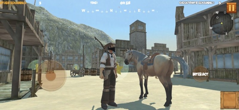 Wild West Cowboy Horse Rider screenshot