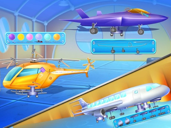 Aircraft Production Simulation screenshot