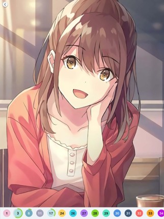 Anime Paint - Color By Number screenshot