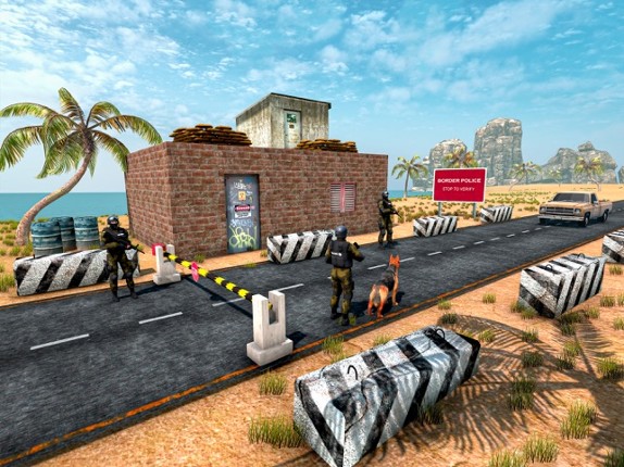 Border Watch Sniffer Dog Game screenshot