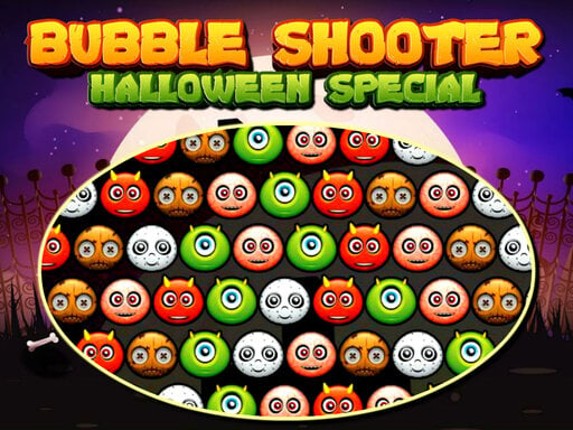 Bubble Shooter Halloween Special Game Cover