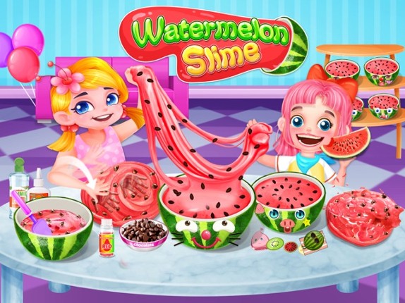 Creative Watermelon Slime Fun Image
