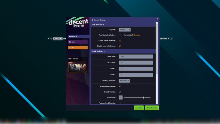 Decent Icons screenshot