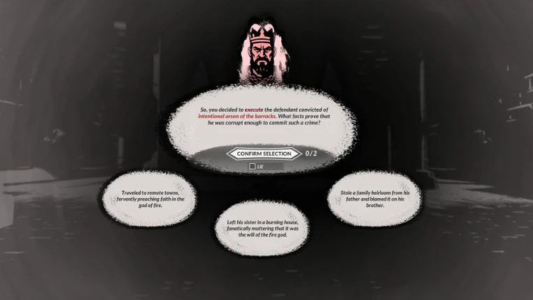 Evil Advisor Verdict screenshot