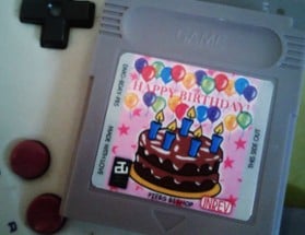 Game Boy Birthday Image