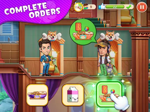 Seaside Mania: Hotel Dash Game screenshot