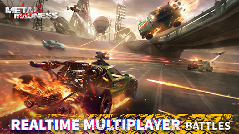 METAL MADNESS PvP: Car Shooter screenshot