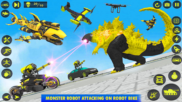 Army Tank Robot Car Games: screenshot