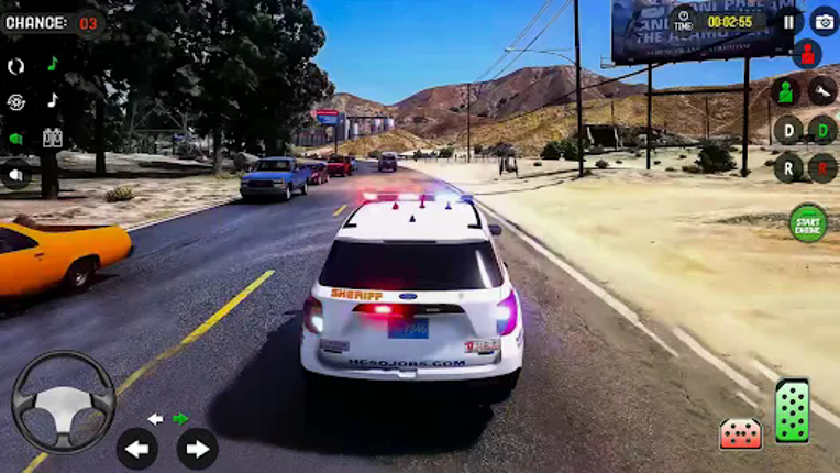 Police Car Driving Cop Chase screenshot