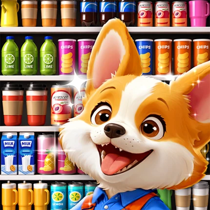 3D Goods Store: Sorting Games Image